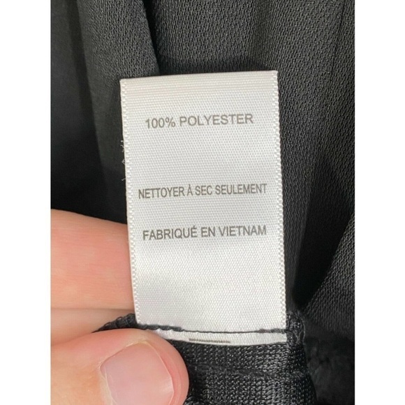 ♠️ASTR, Beautiful,Remantic Black Backless Halter Jumpsuit, POCKETS! Size S - Picture 13 of 13